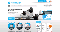 Desktop Screenshot of filtermist.es